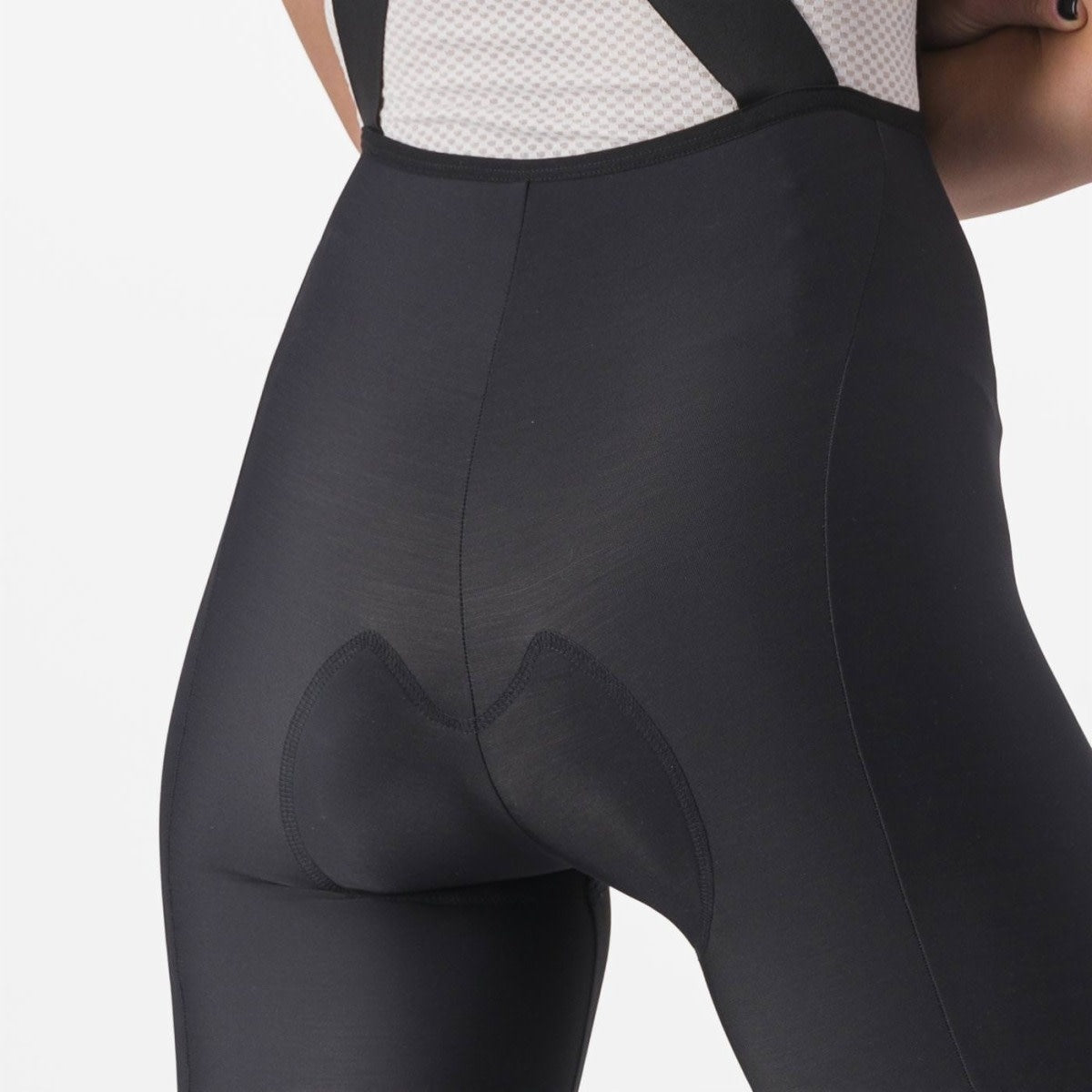 Velocissima DT Womens Bibtight Black/Black Reflex