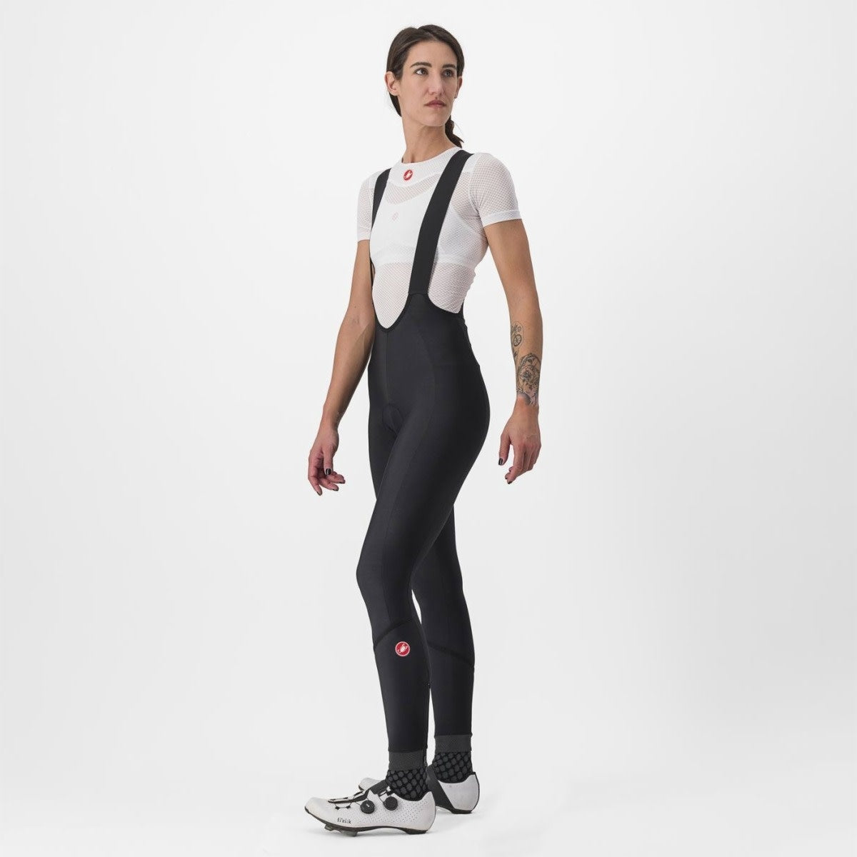 Velocissima DT Womens Bibtight Black/Black Reflex