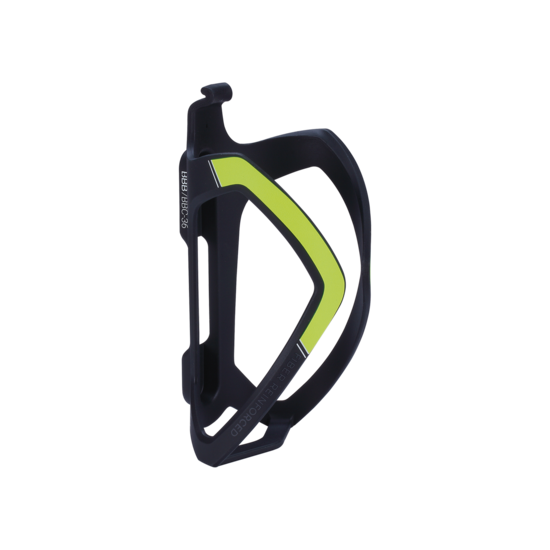 A picture of the BBB Flexcage Bottle Cage Black/Yellow