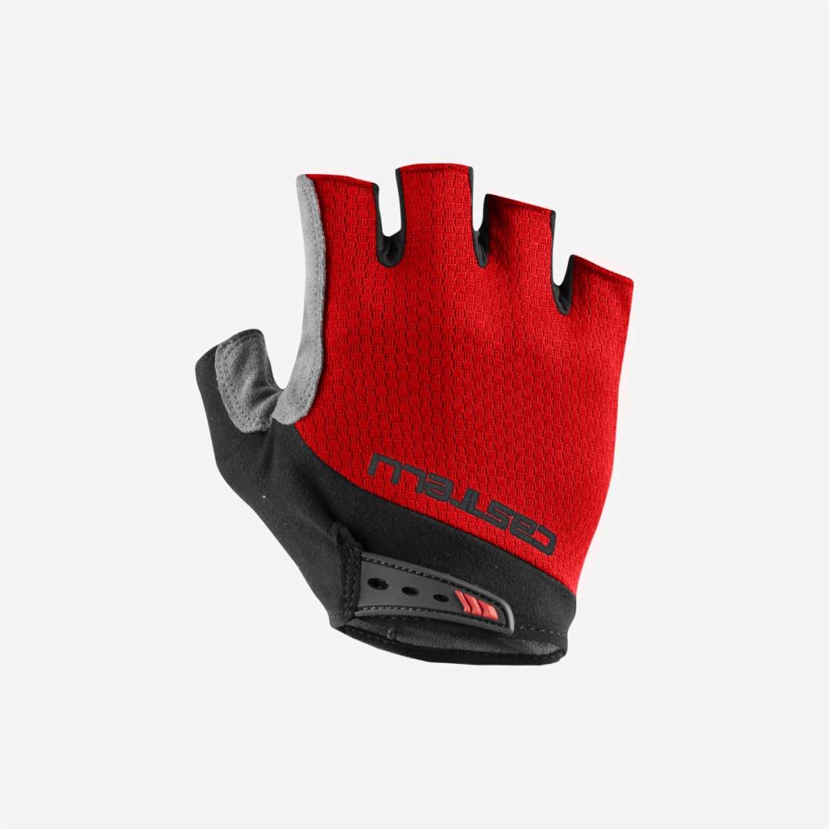 A picture of the red Castelli Entrata V Gloves