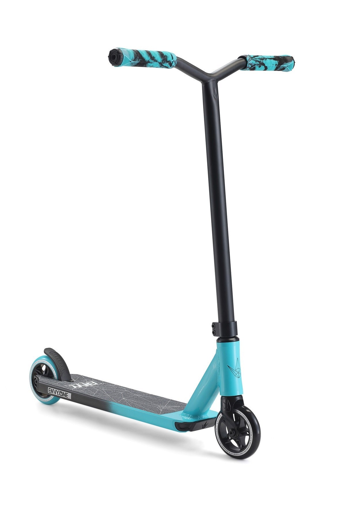 A picture of the Teal Black Envy One Series 3 Scooter