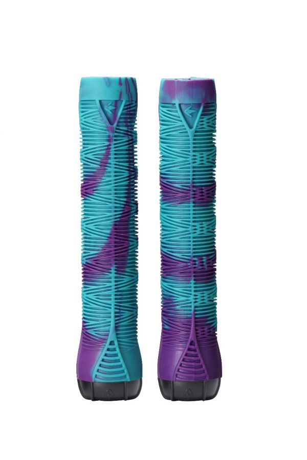 A picture of the teal purple Envy Scooter/BMX Grips V2