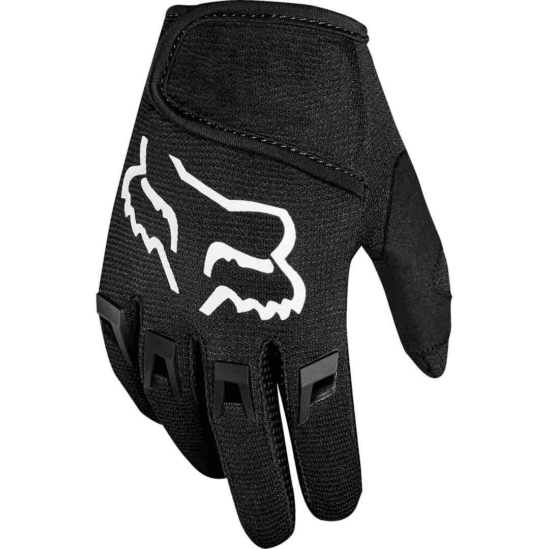 Kids Fox Dirtpaw Mountain Bike Glove Black/White