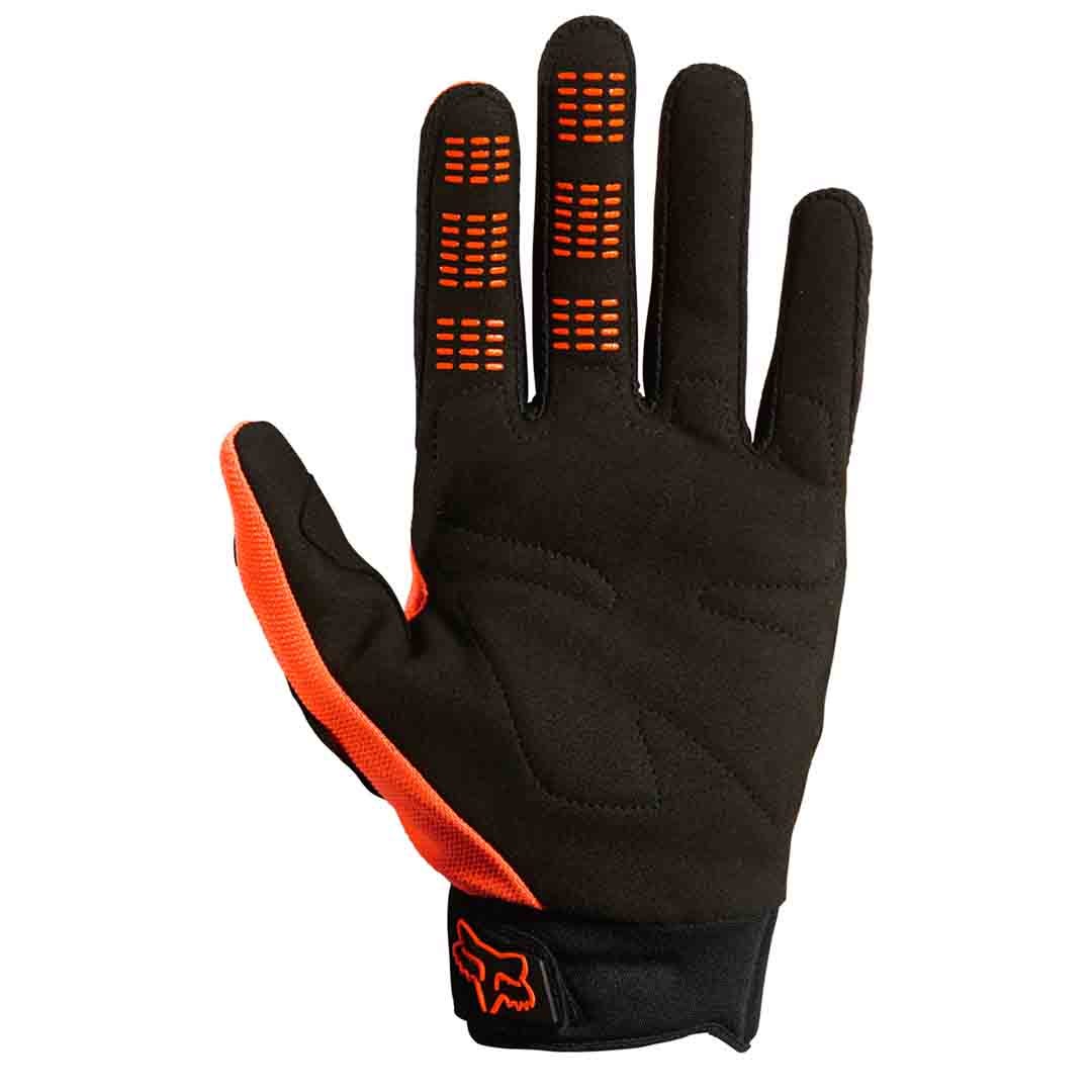 A picture of the Fox Dirtpaw Mountain Bike Glove Fluro Orange