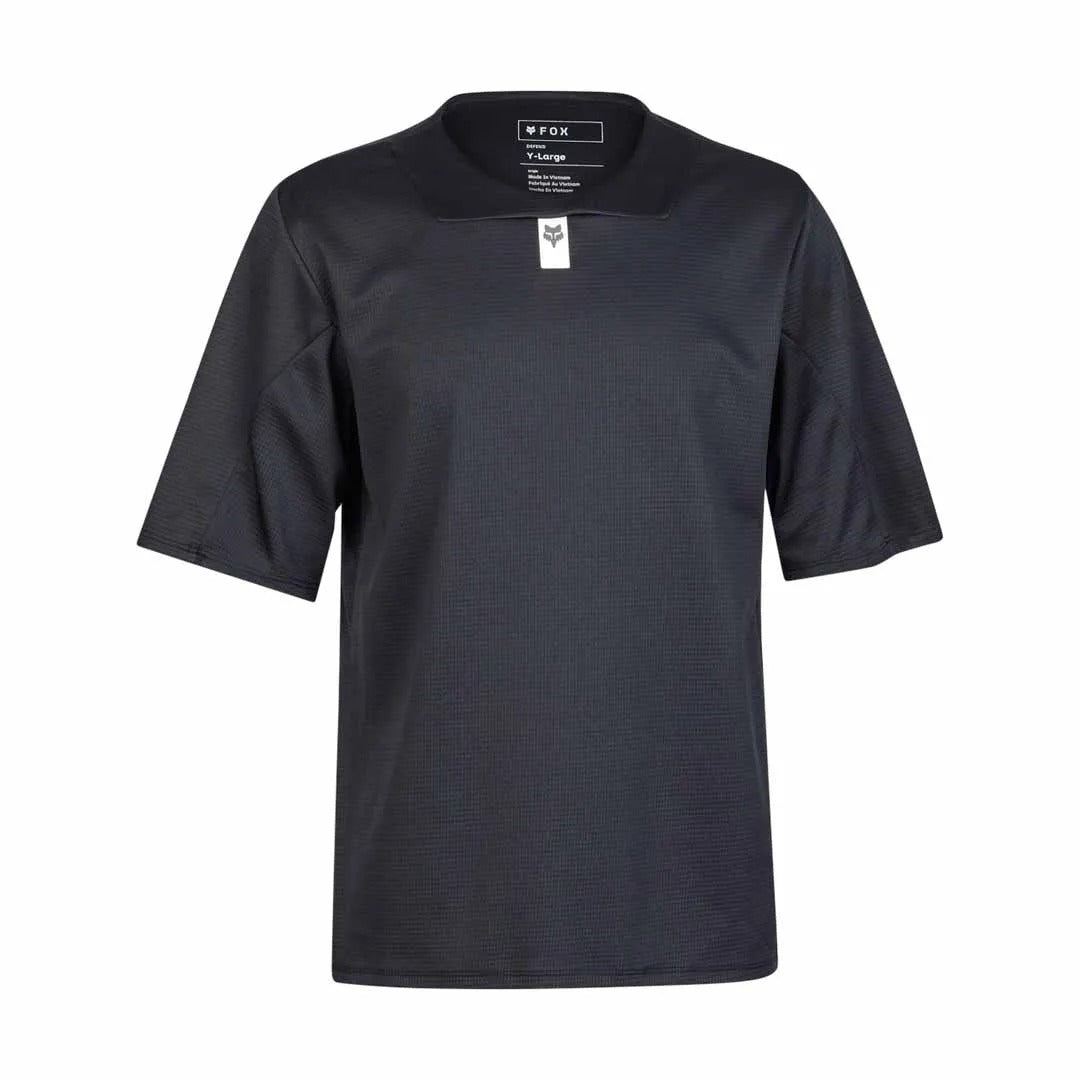 Black Fox Mountain Bike Jersey on a white background