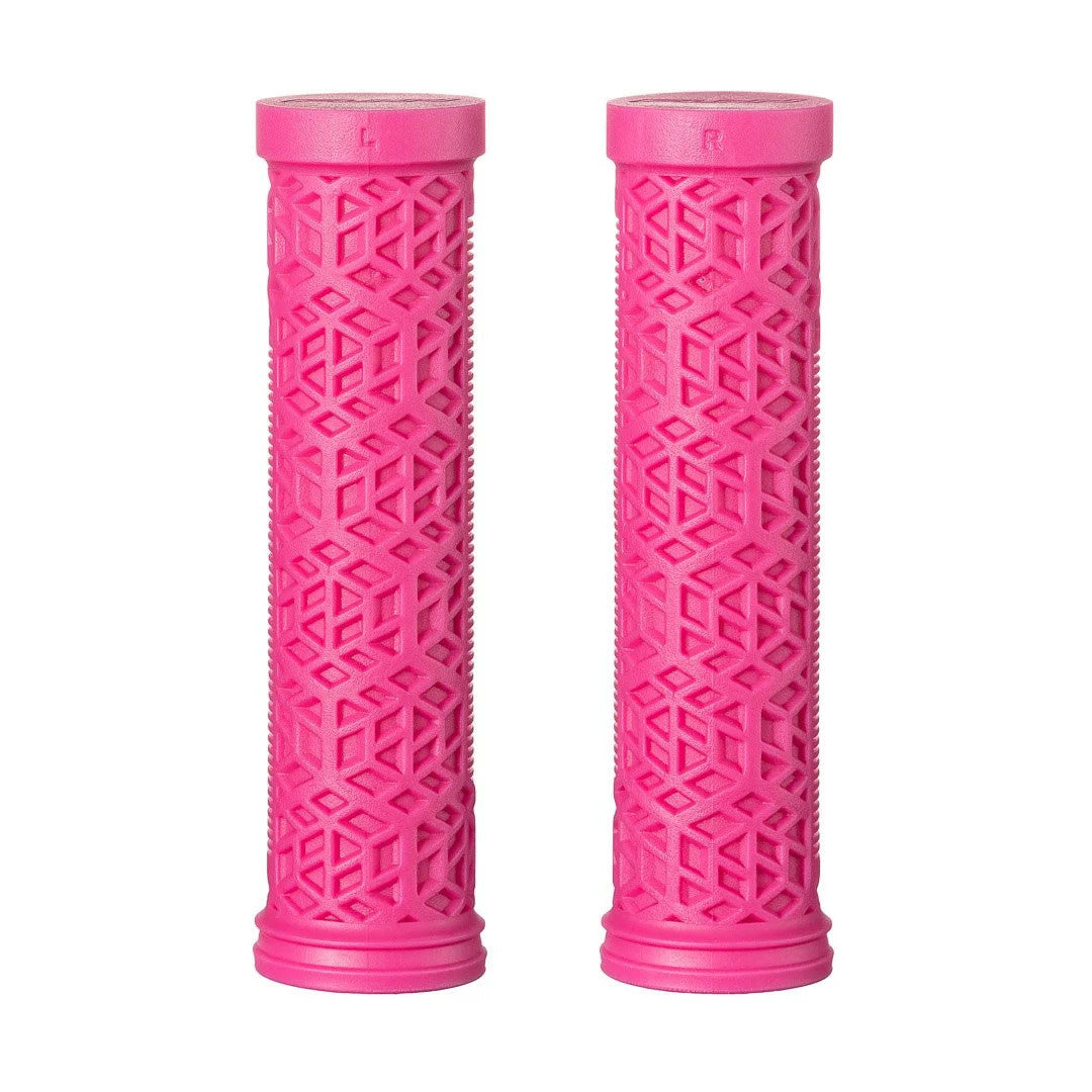 A picture of the pink Funn Hilt ES Bicycle Grip 