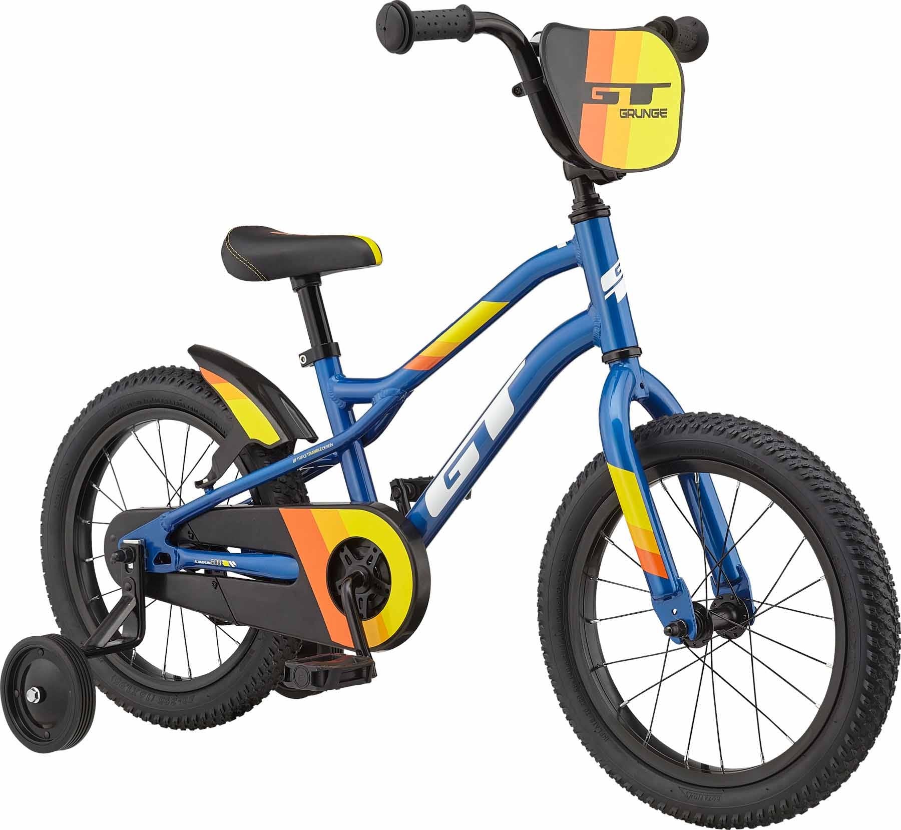 A picture of the blue GT Grunge 16" Boys Bike