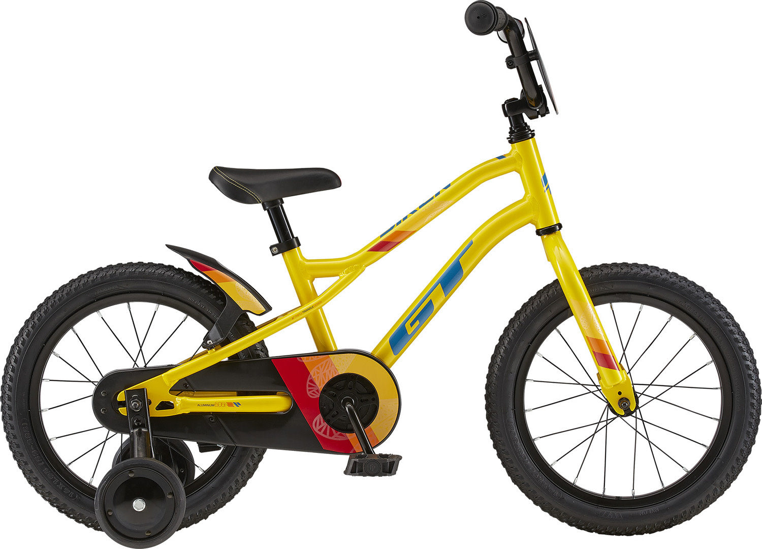 A picture of the yellow GT Siren Girls Bike