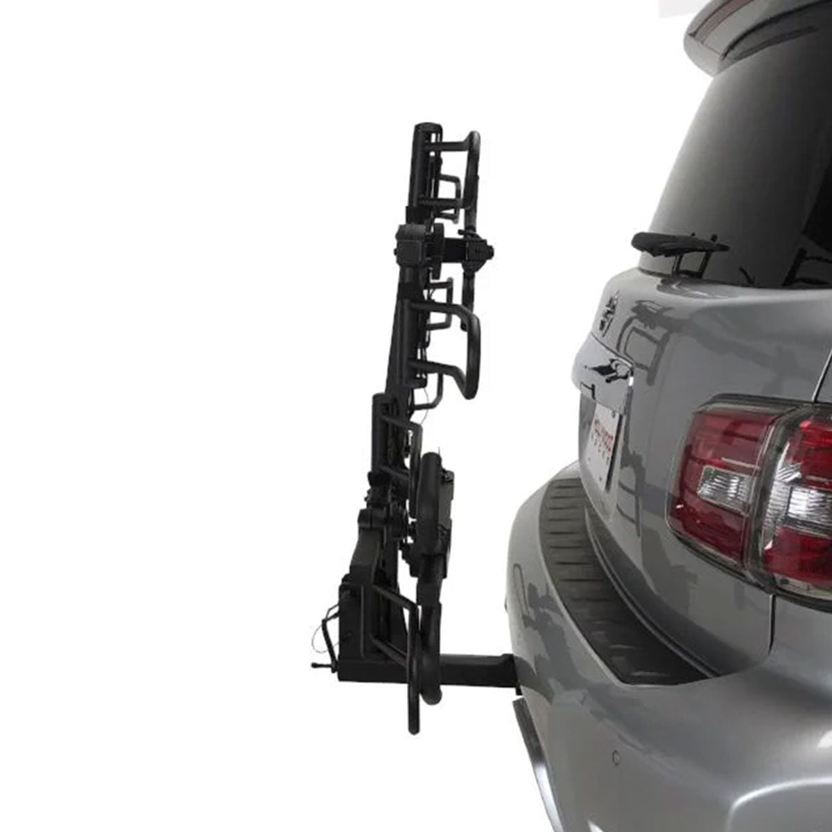A picture of the Hollywood Sport Rider Bike Rack attatched to a car