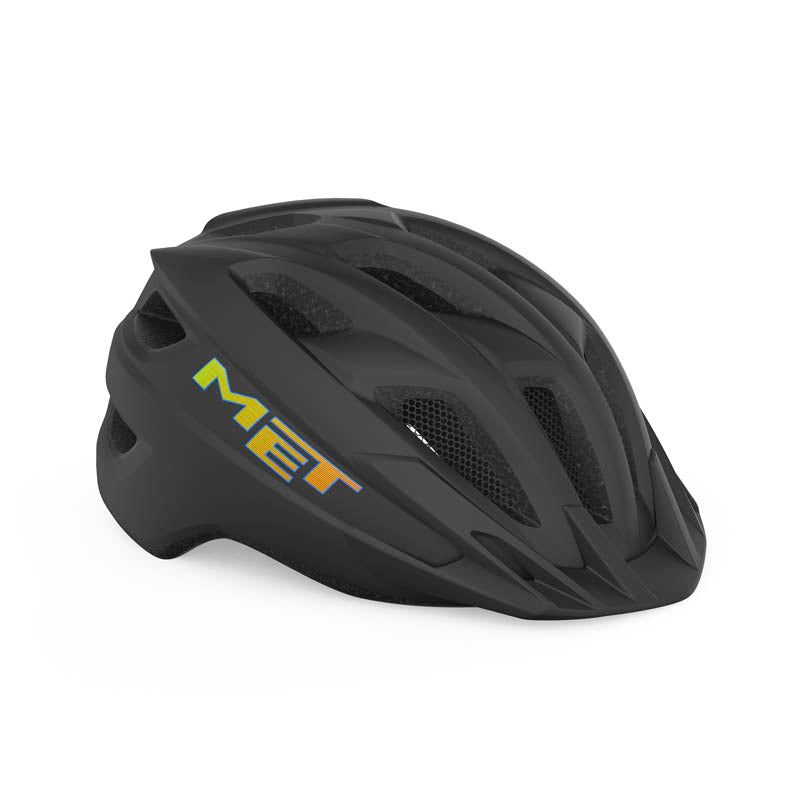 A picture of the black Met Crackerjack Kids Helmet