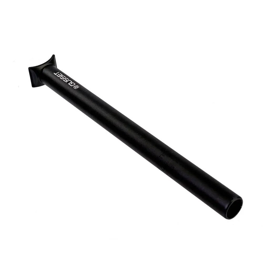 Black Gusset Bicycle Seatpost on a white background