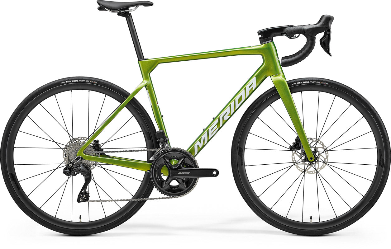 A picture of the Meridal Scultura 6000 V3 Road Bike Green