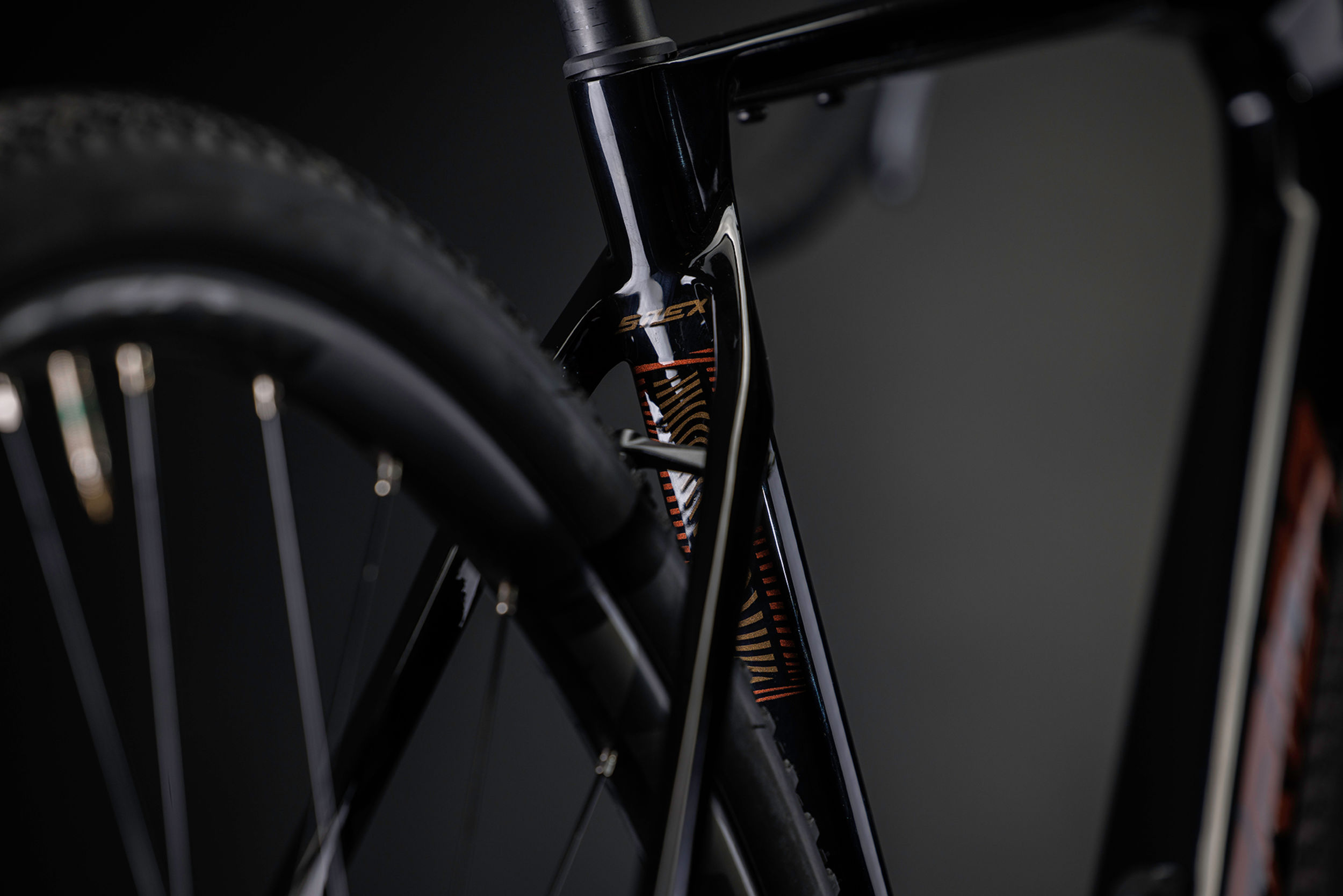 A close up picture of the Merida Silex 7000 Gravel Bike