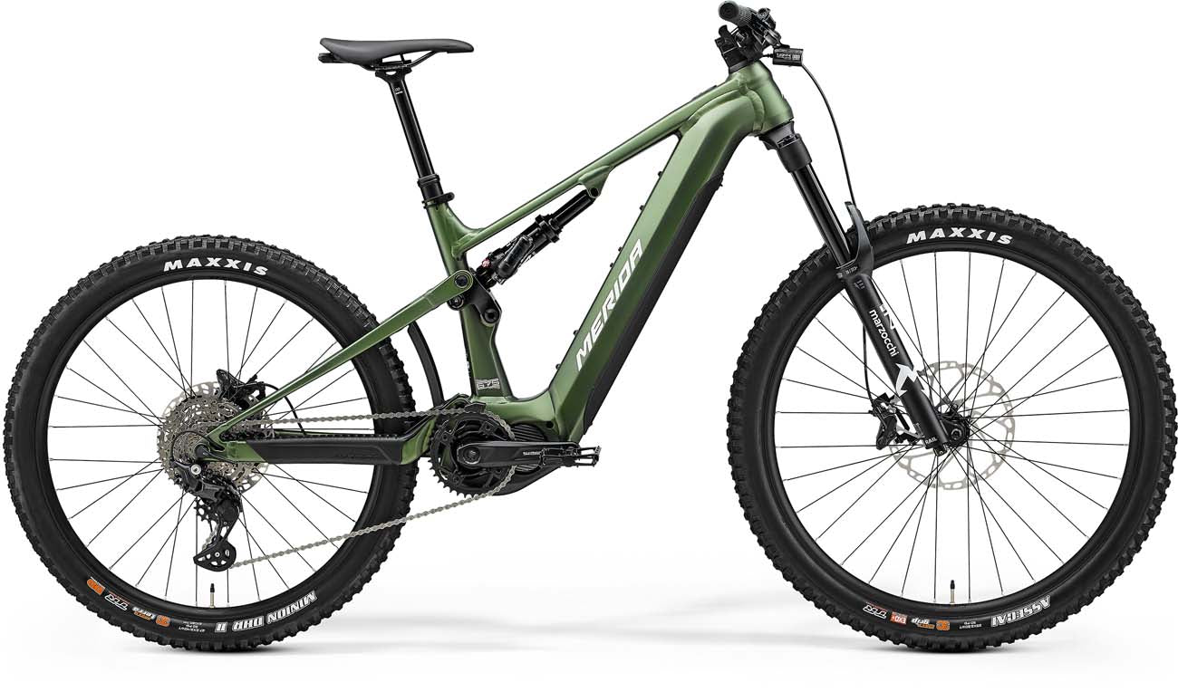 A picture of the Merida e-One Sixty Electric Mountain Bike