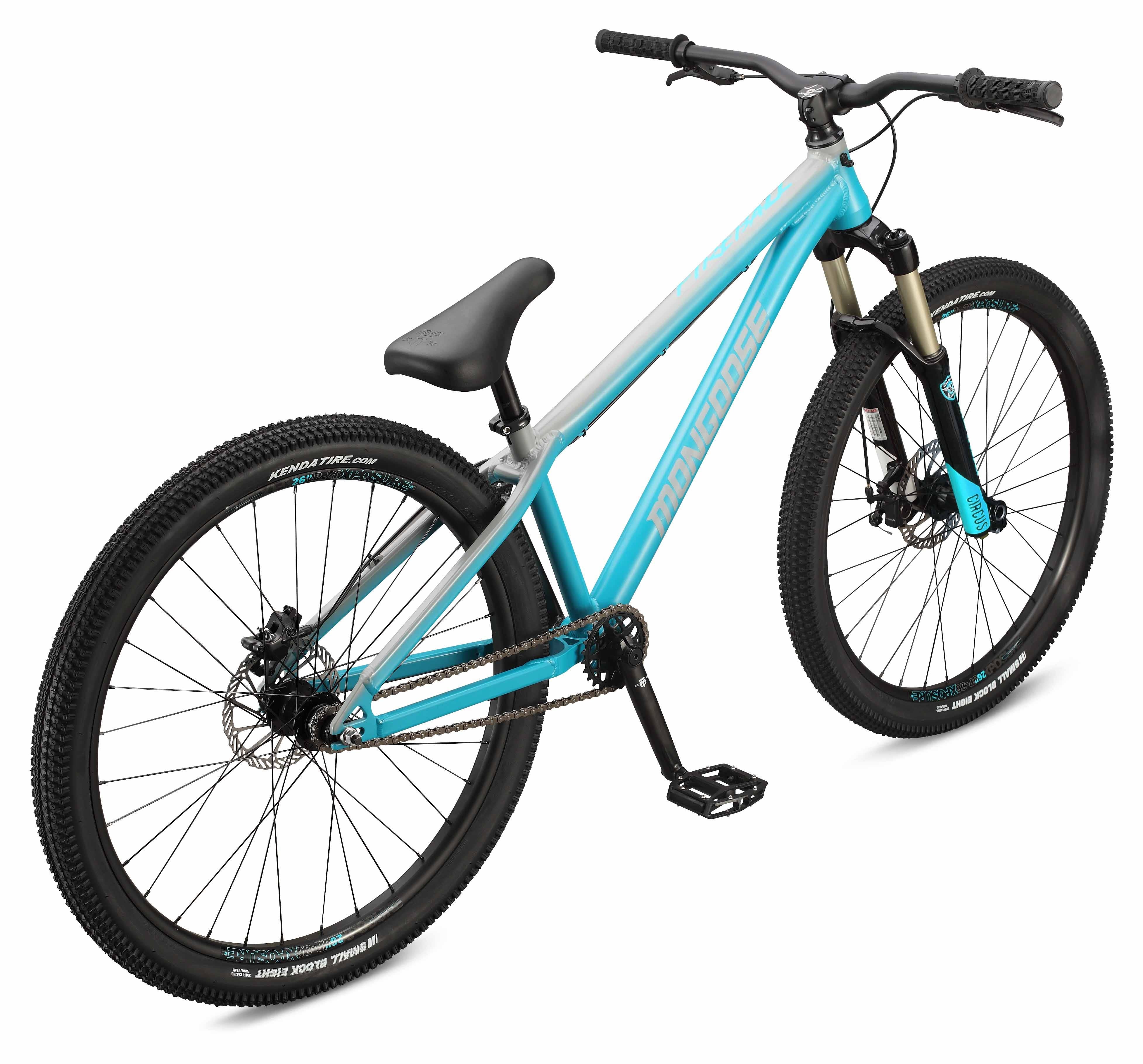 A picture of the Cyan Mongoose Fireball Dirt Jumper