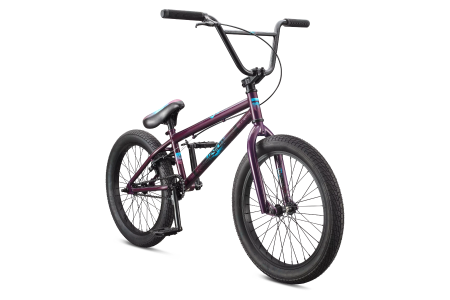 A picture of the purple Mongoose Legion L40 BMX Bike