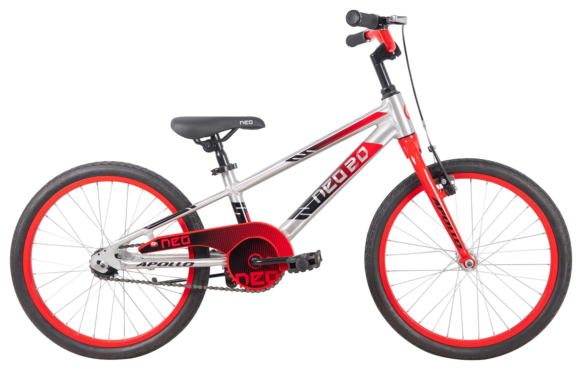 A picture of the black red Neo 20" Boys Bike