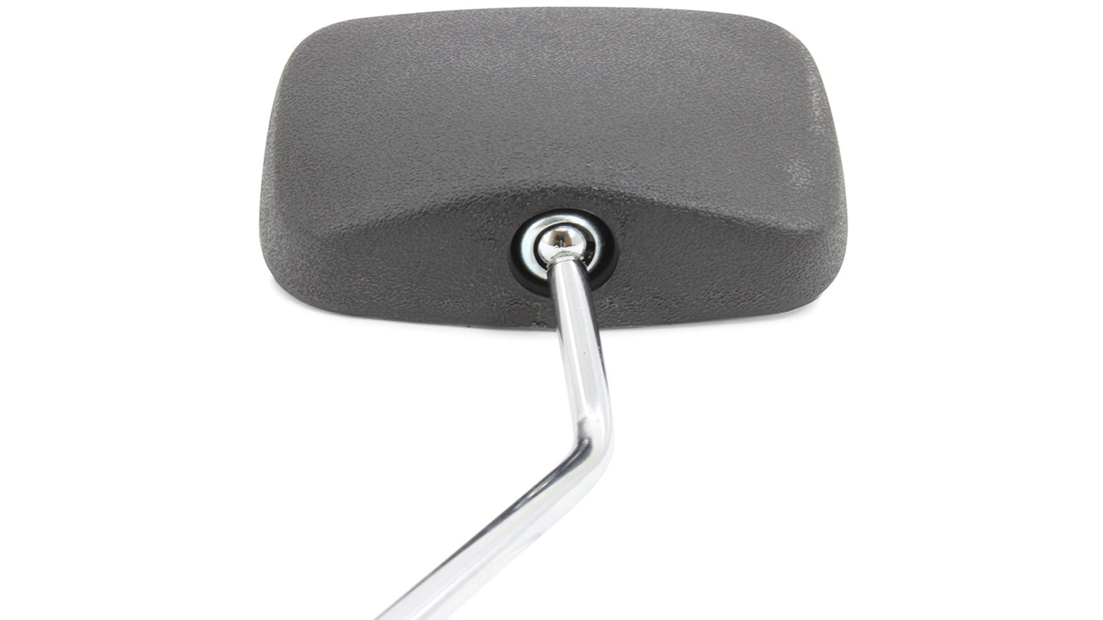 Bicycle mirror with a gray cover on a white background