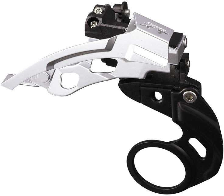 A picture of the Shimano XT Front Derailleur 3x9 E Type