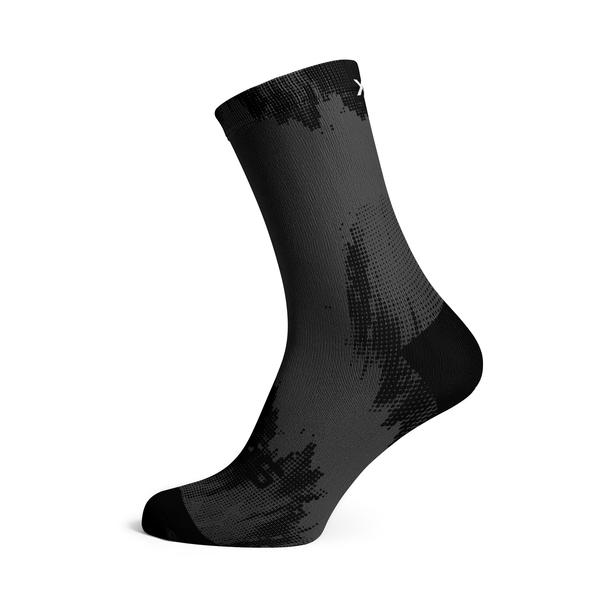 A picture of the Sox Black Gravel Cycling Sock