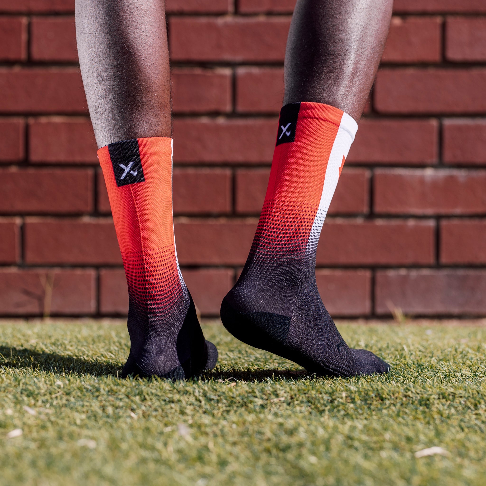 A picture of the Sox Flag Cycling Socks Canada