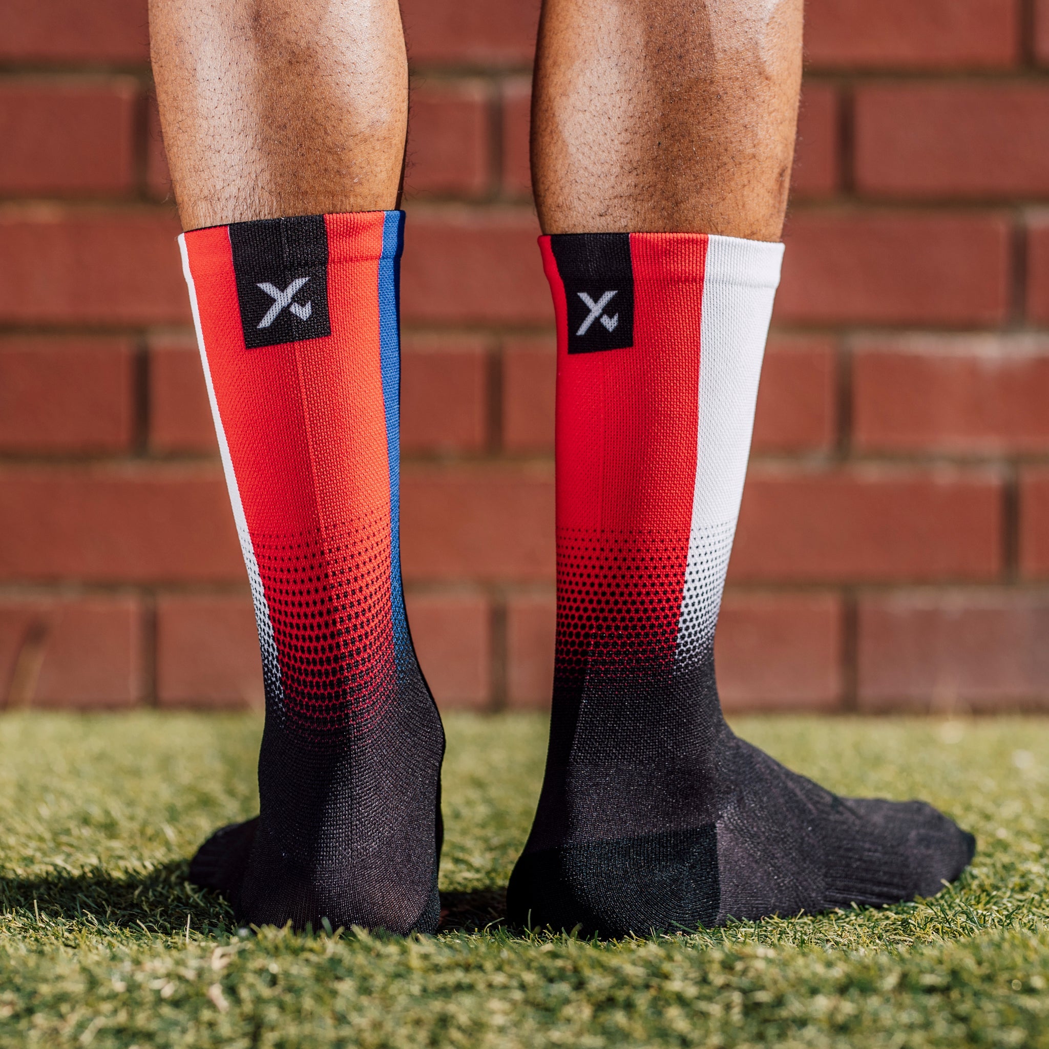 A picture of the Sox Flag Cycling Socks France