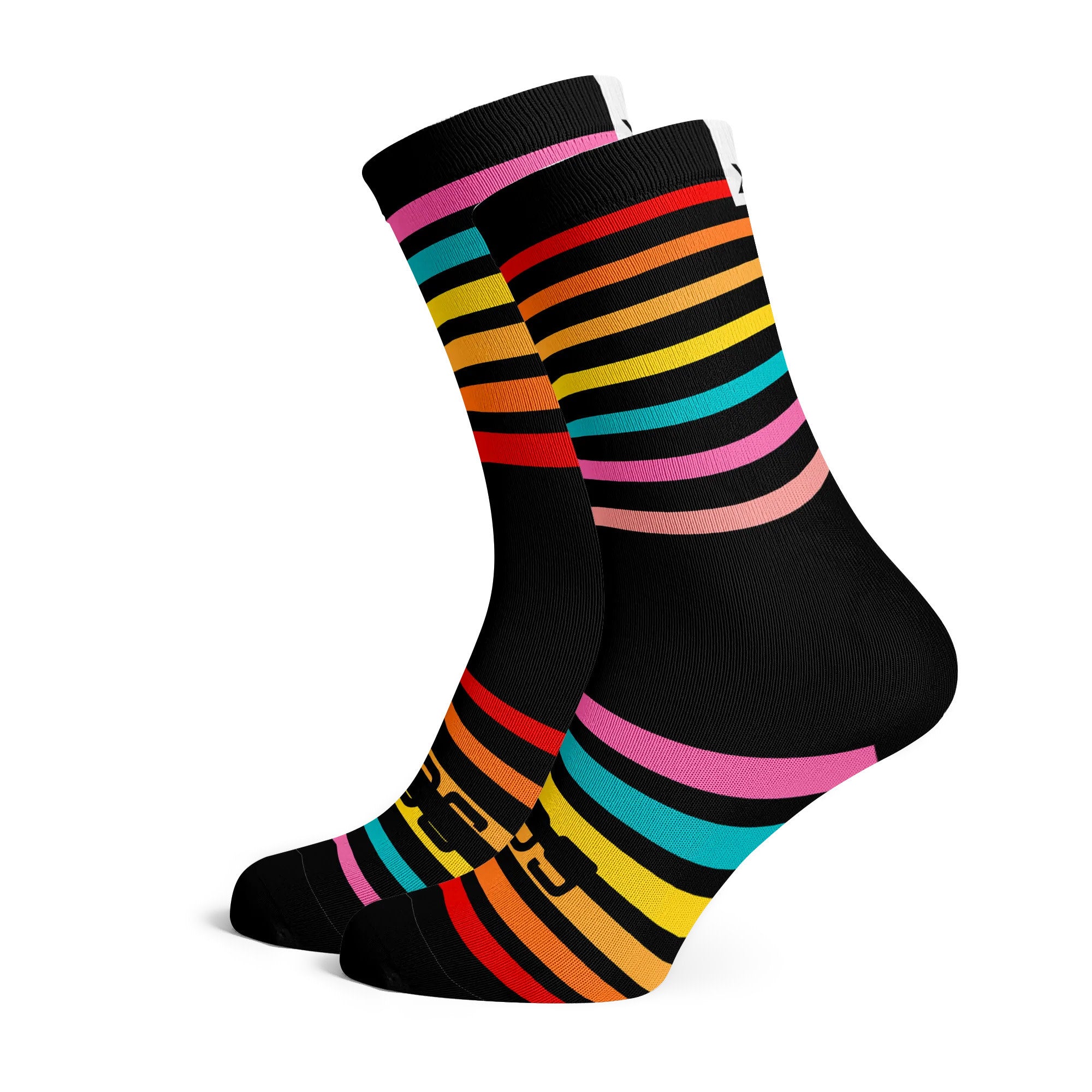 A picture of the Sox Rainbow Cycling Socks