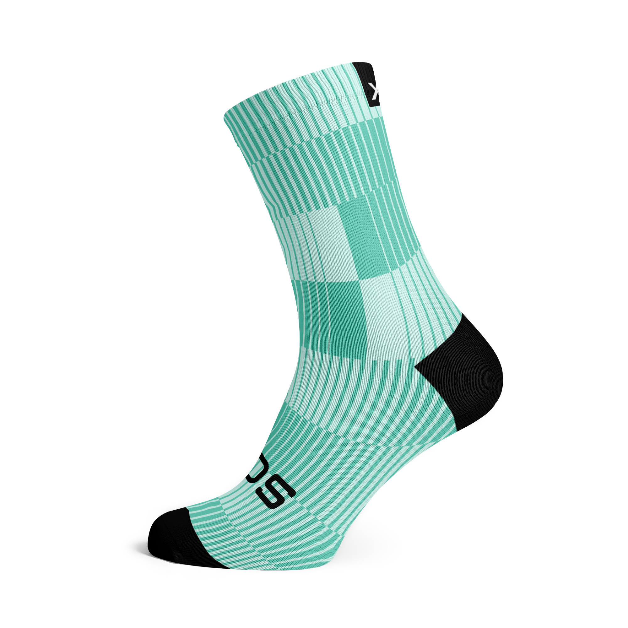 A picture of the Sox Slight Turquoise Cycing Sock