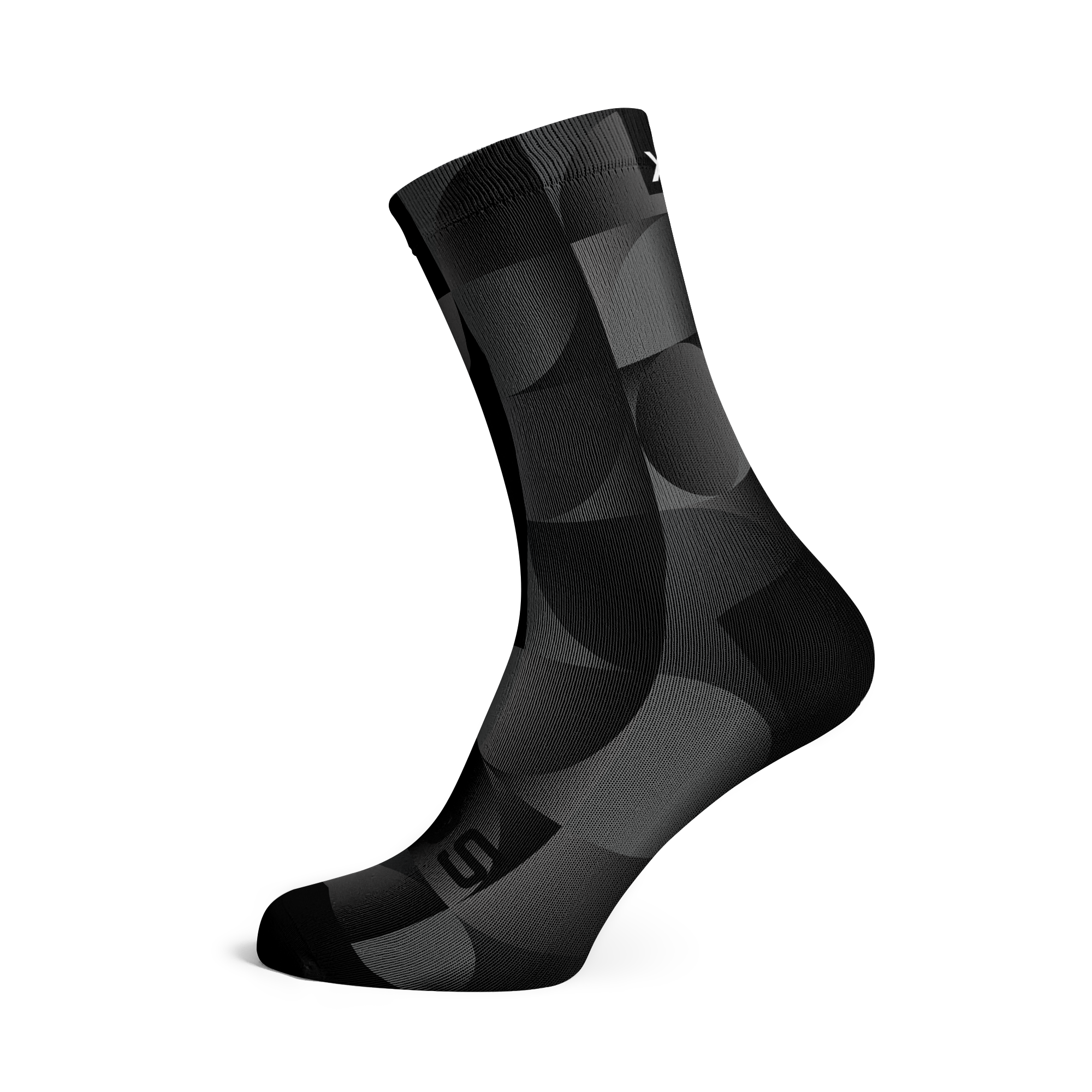 A picture of the Sox Solid Cycling Socks Charcoal