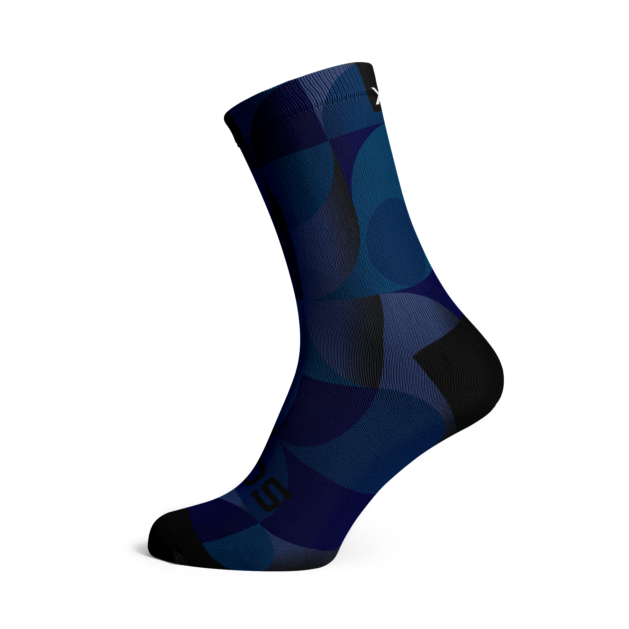 A picture of the Sox Solid Cycling Socks Navy