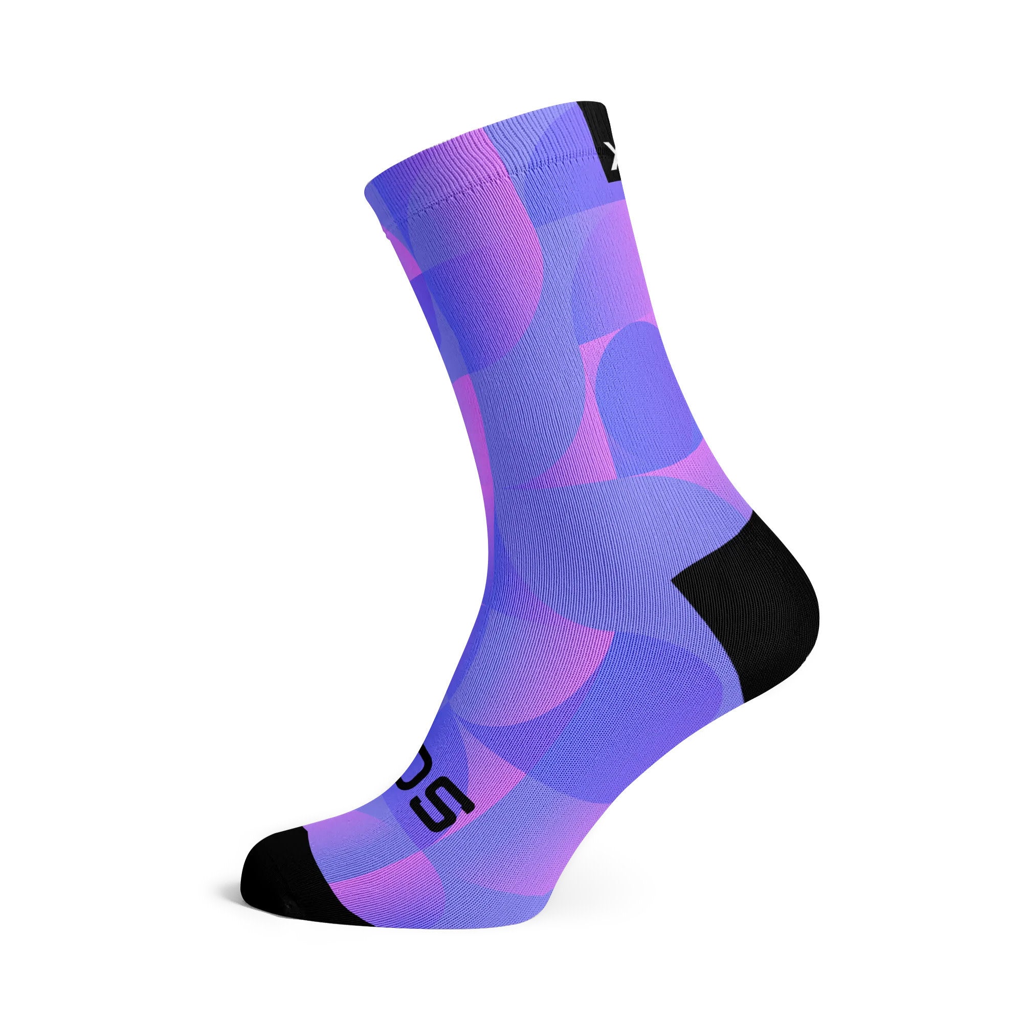 A picture of the Sox Solid Cycling Socks Purple