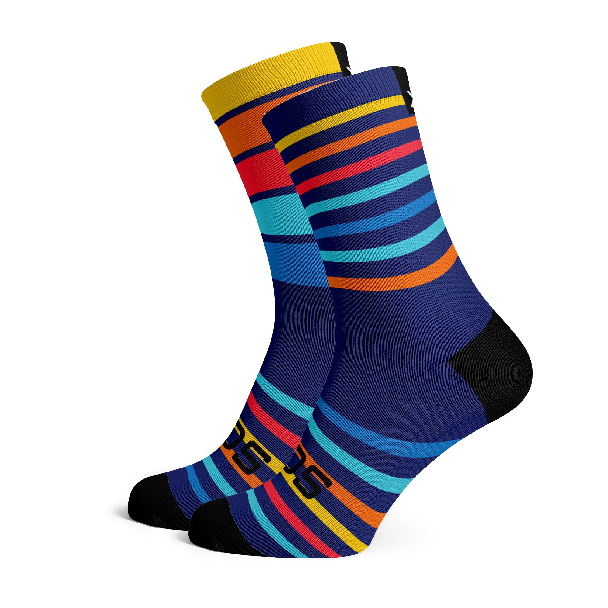 A picture of the Sox Sunset Cycling Socks