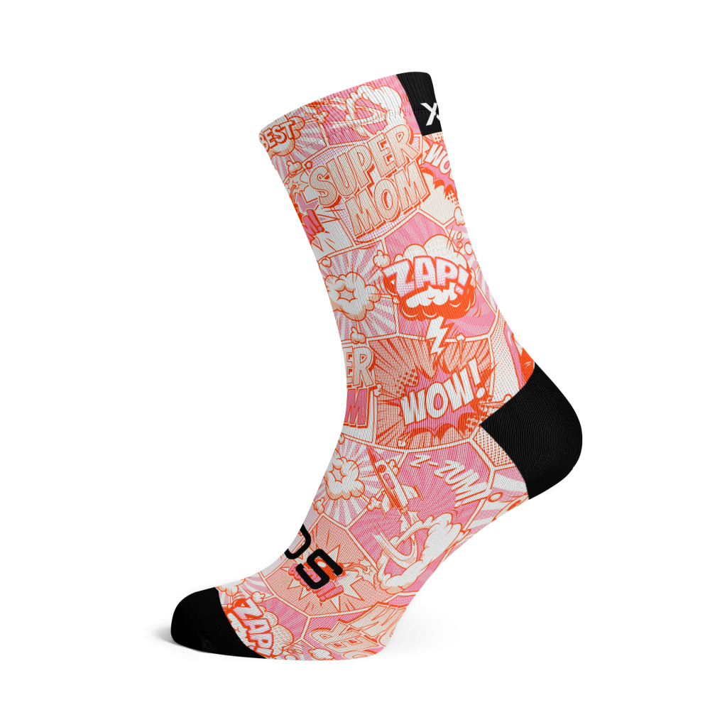 A picture of the Sox Super Mom Cycling Socks