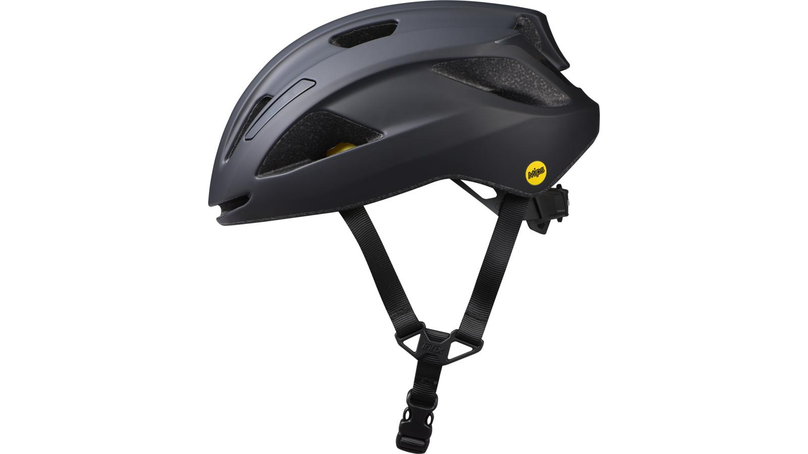 A picture of the black Specialized Align II Road Cycling Helmet