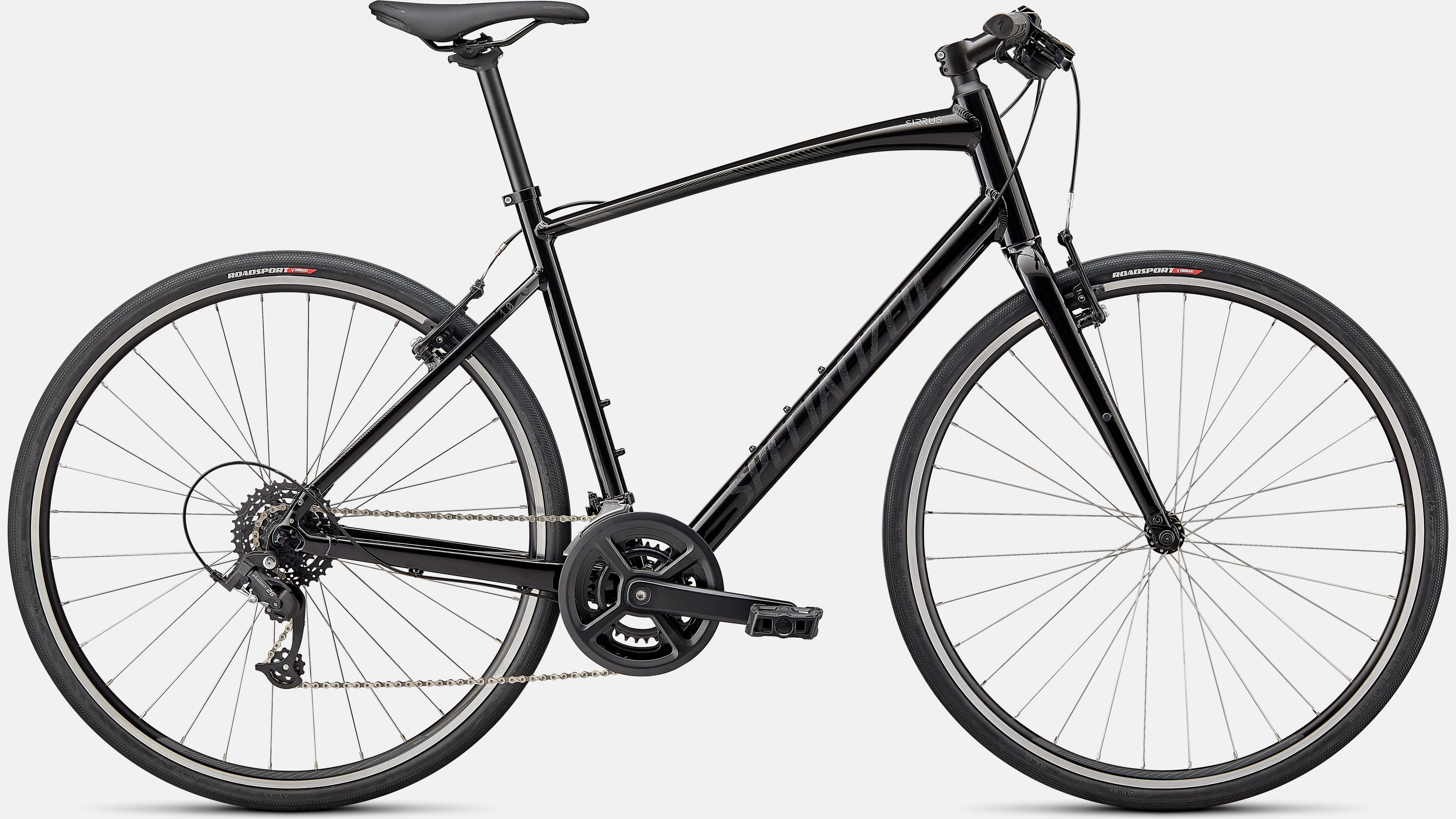 A picture of the Specialized Sirrus 1.0 Hybrid Bike