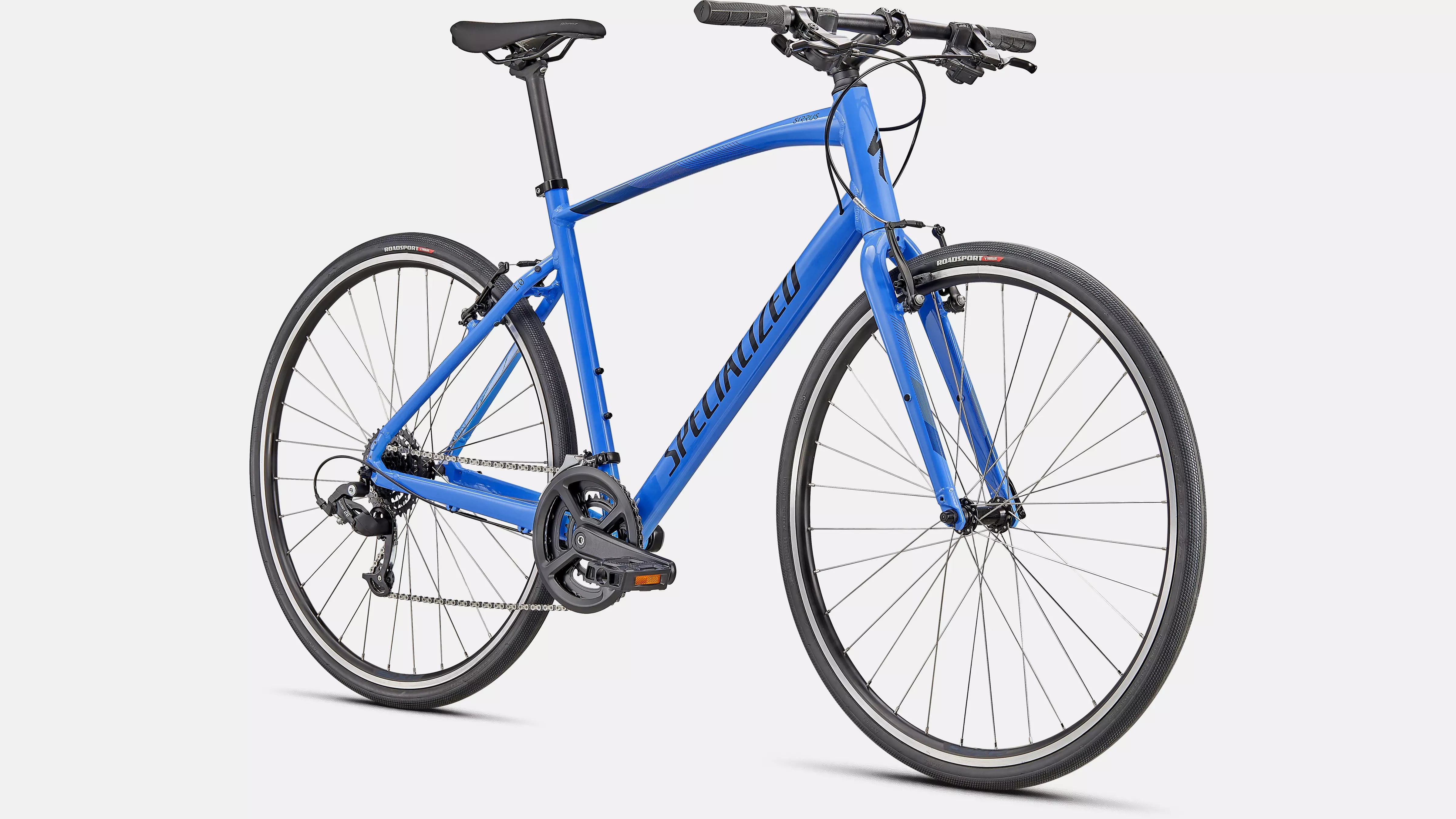 a picture of the Sky Blue Specialized_Sirrus_1.0_Hybrid_Bike