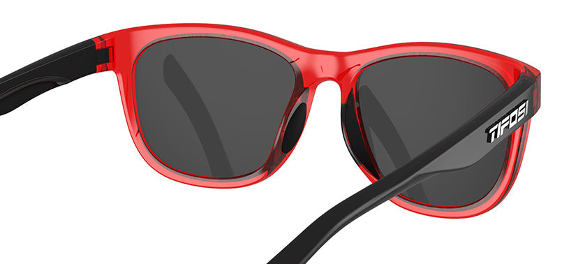 A picture of the crimson onyx Tifosi Swank Sunglasses