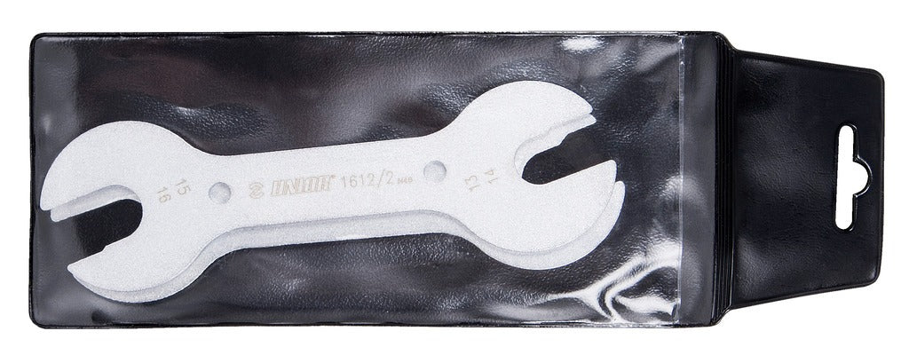 Bicycle cone wrenches in packaging on a white background