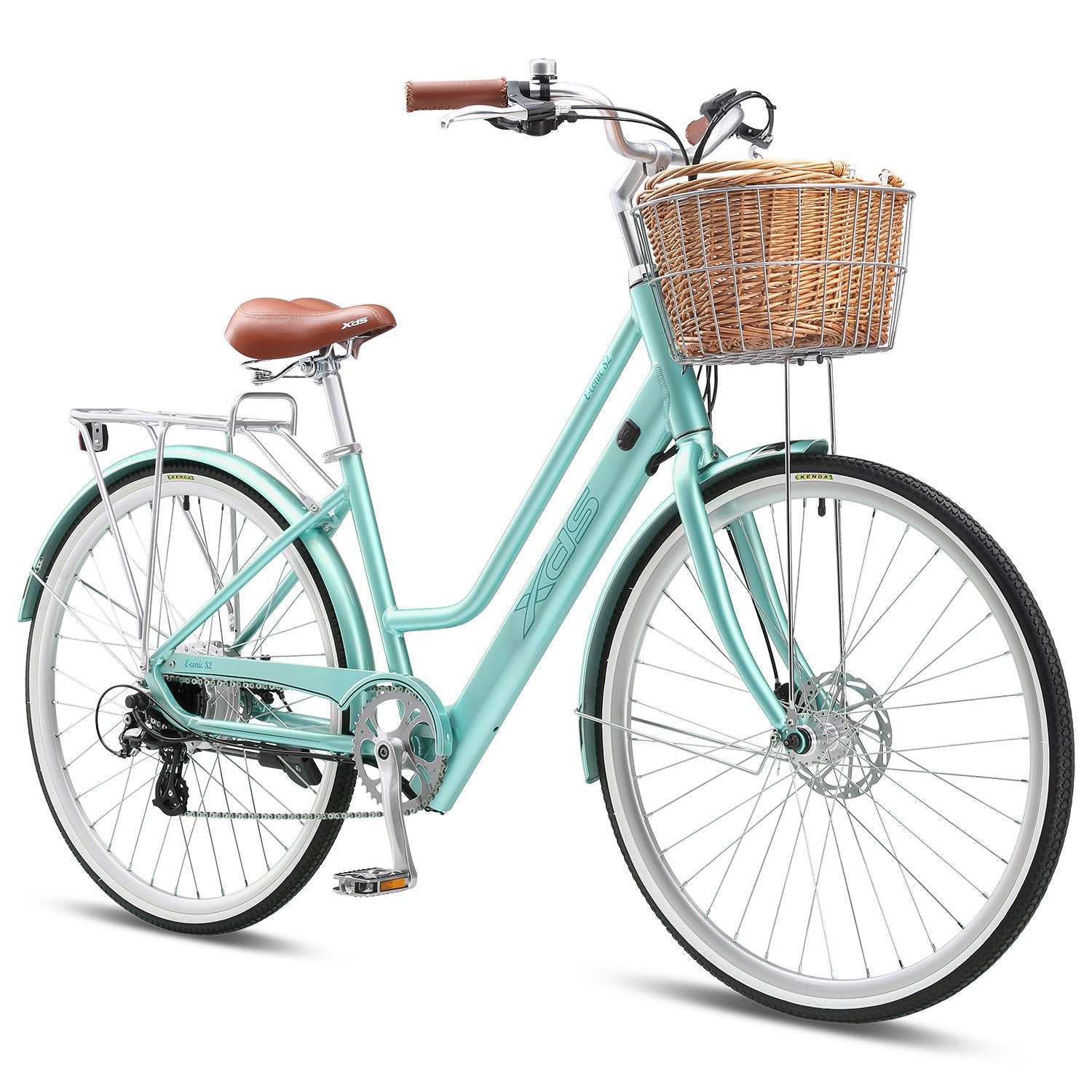 A picture of the mint  XDS E-Conic S2Hub-Drive Retro E-Bike 700C