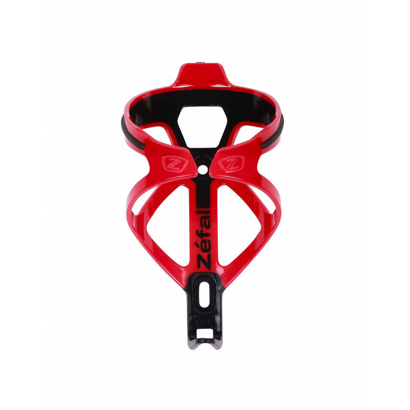 A picture of the Zefal Pulse B2 Bottle Cage Red Front View