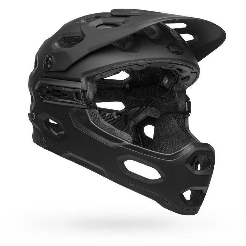 Super 3R Mips Full Face/Cross Country Helmet Matt Black/Grey Large