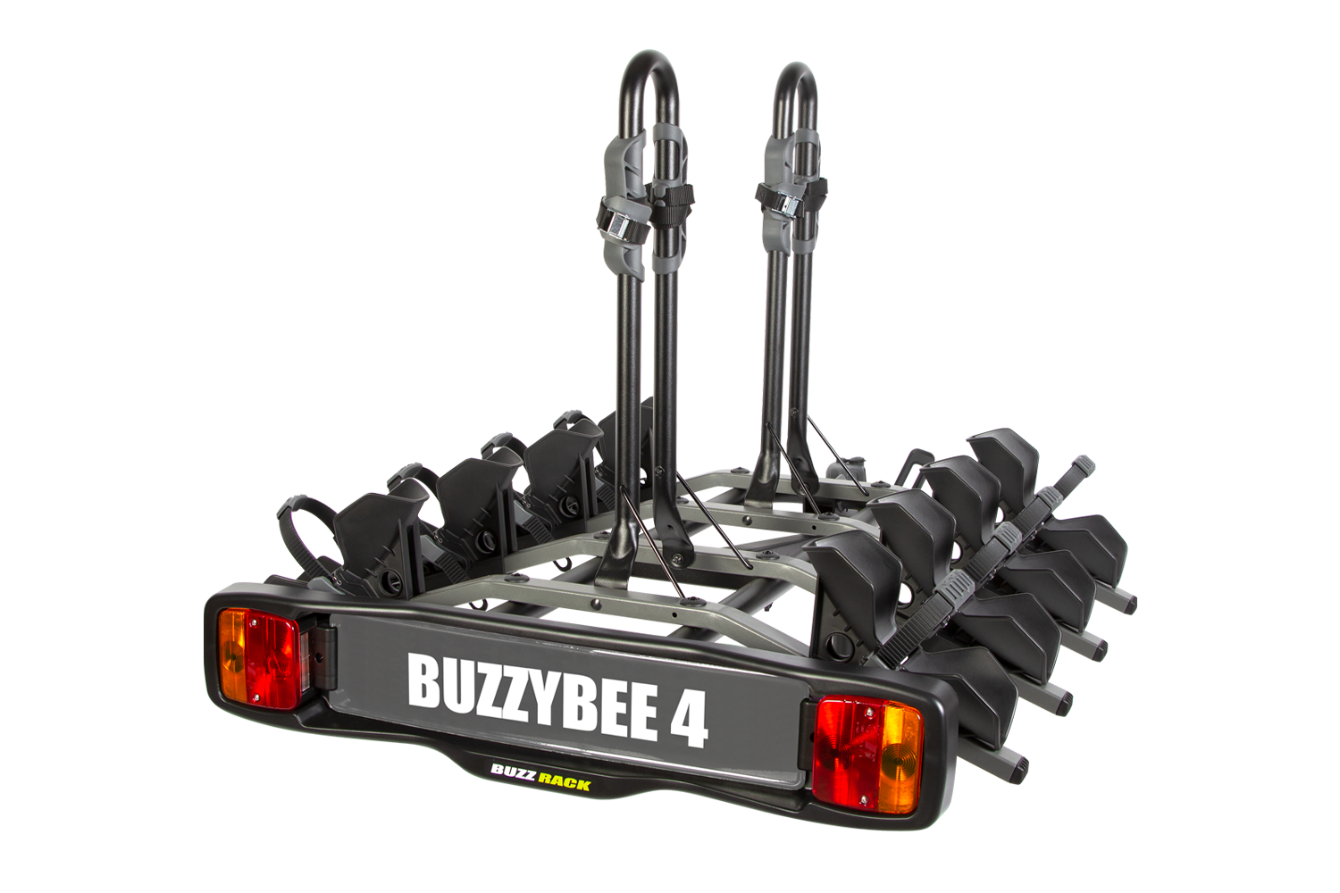 Buzzybee 4 Platform Bike Rack (Towball)