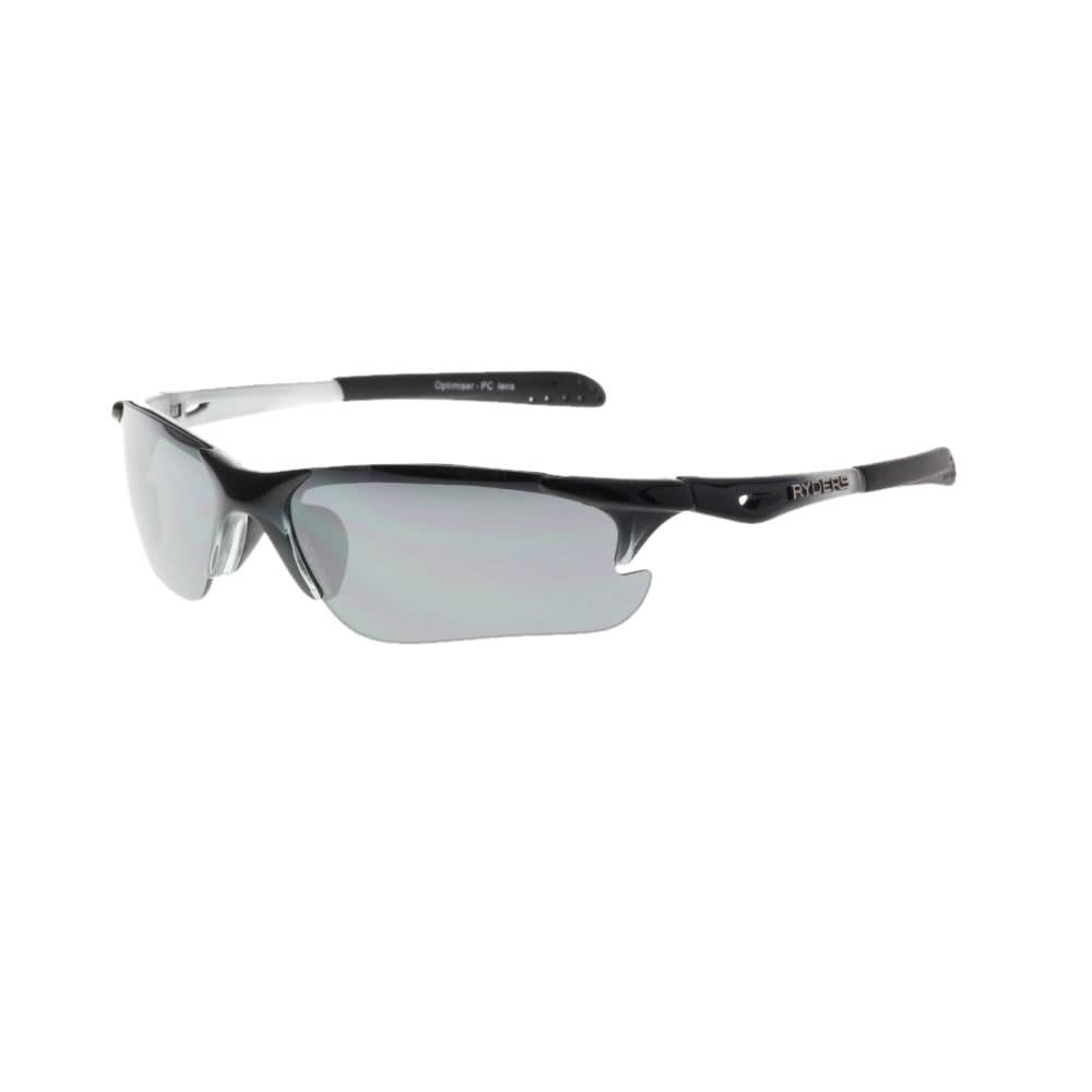 Optimiser Antifog Cycling Sunglasses Clear Silver/Black