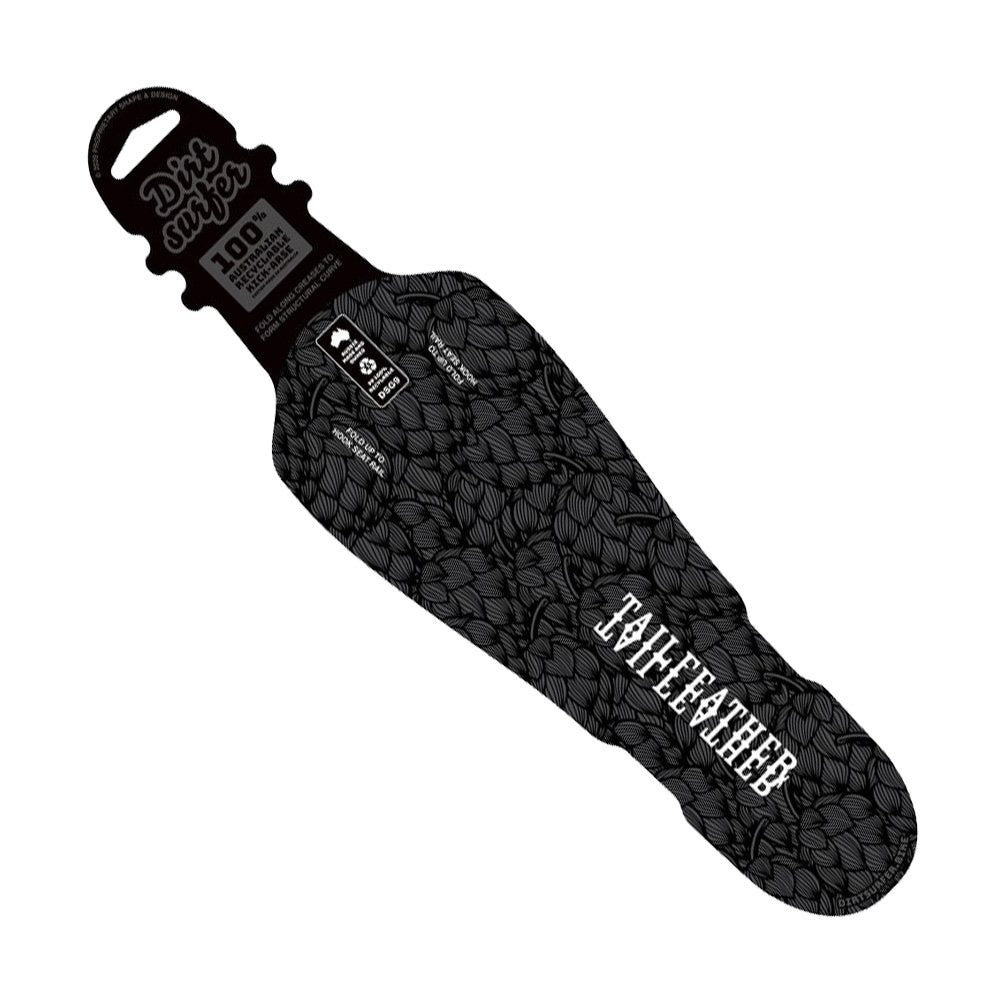 Printed Tailfeather Mudguard HOPS BLACK