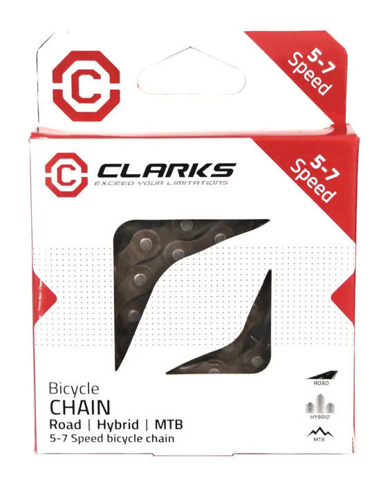 Bicycle Chain 5-7 Speed for Road, Hybrid, or MTB w/ Quick Link