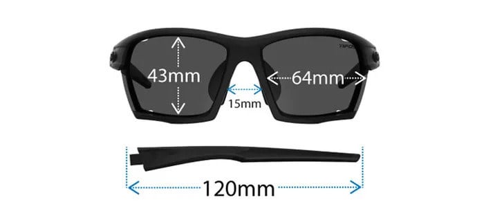 Kilo Blackout Polarised Cycling Sunglasses