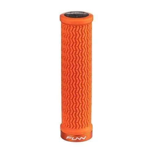 A picture of the orange  Funn Holeshot MTB Lockon Grips