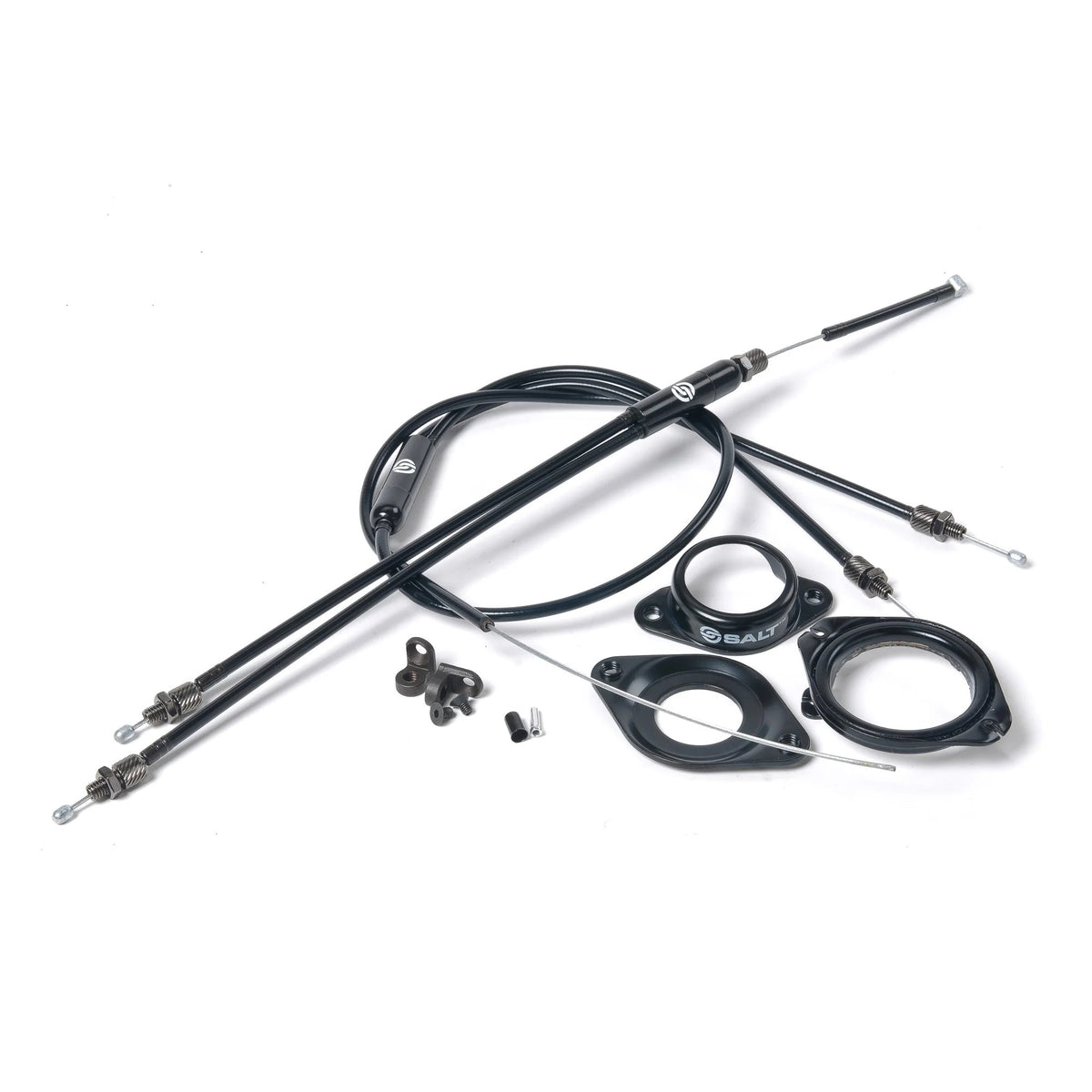 Gyro Rotor Set and parts for BMX Bike on a white background