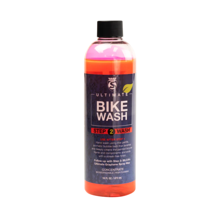 A bottle of Silca Ultimate Bike Wash against a white background