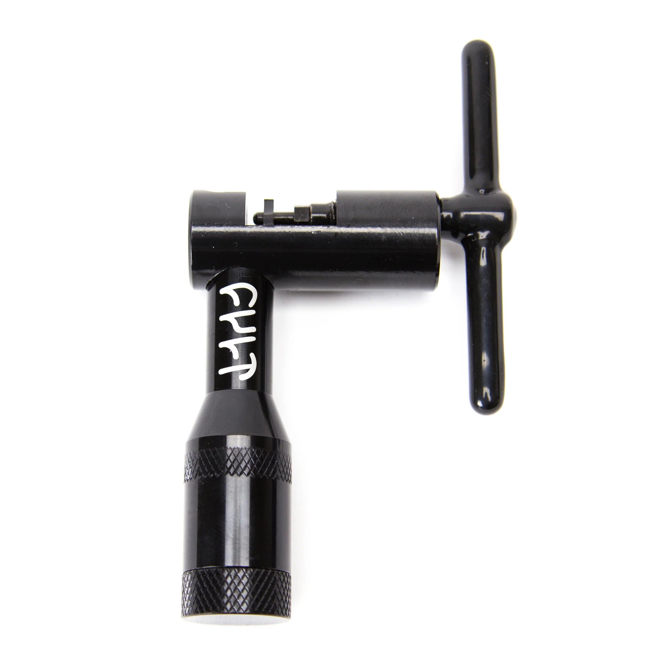 Black Chain Breaker Tool for BMX Bike Chains against a white background